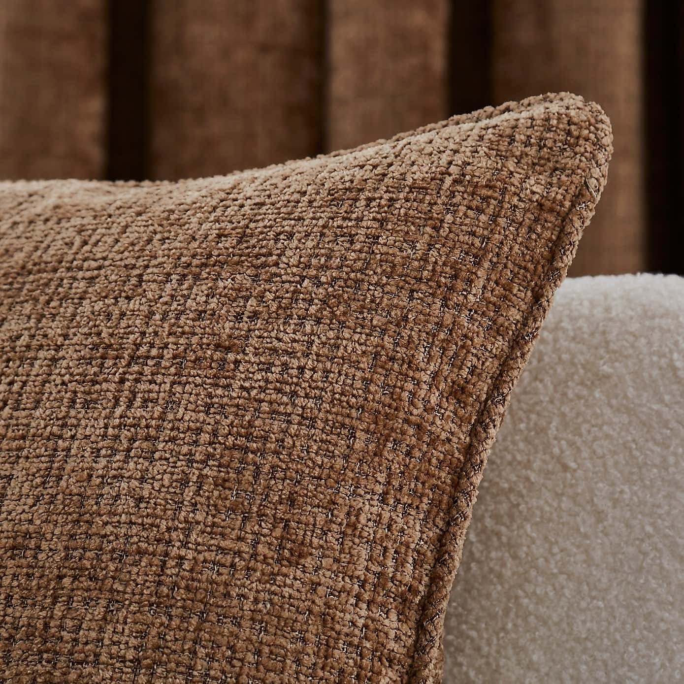 Cashton Chenille Square Cushion