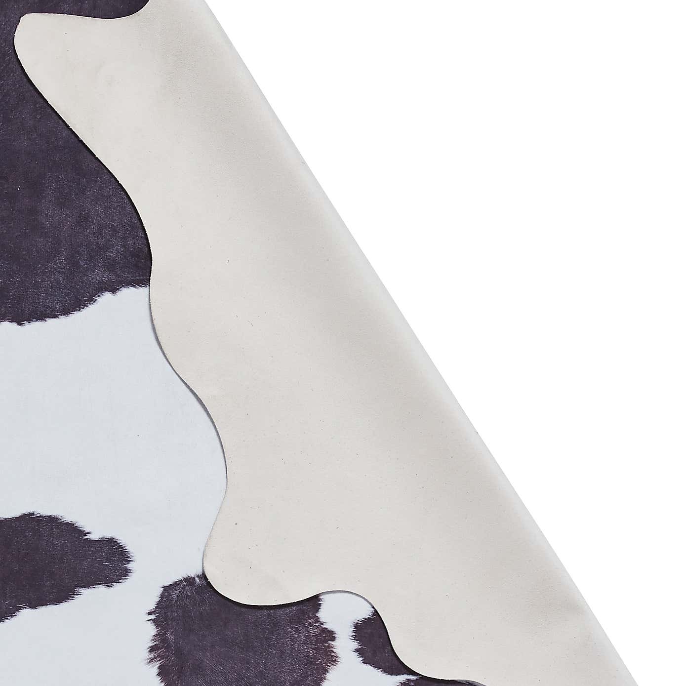 Faux Cow Print Rug