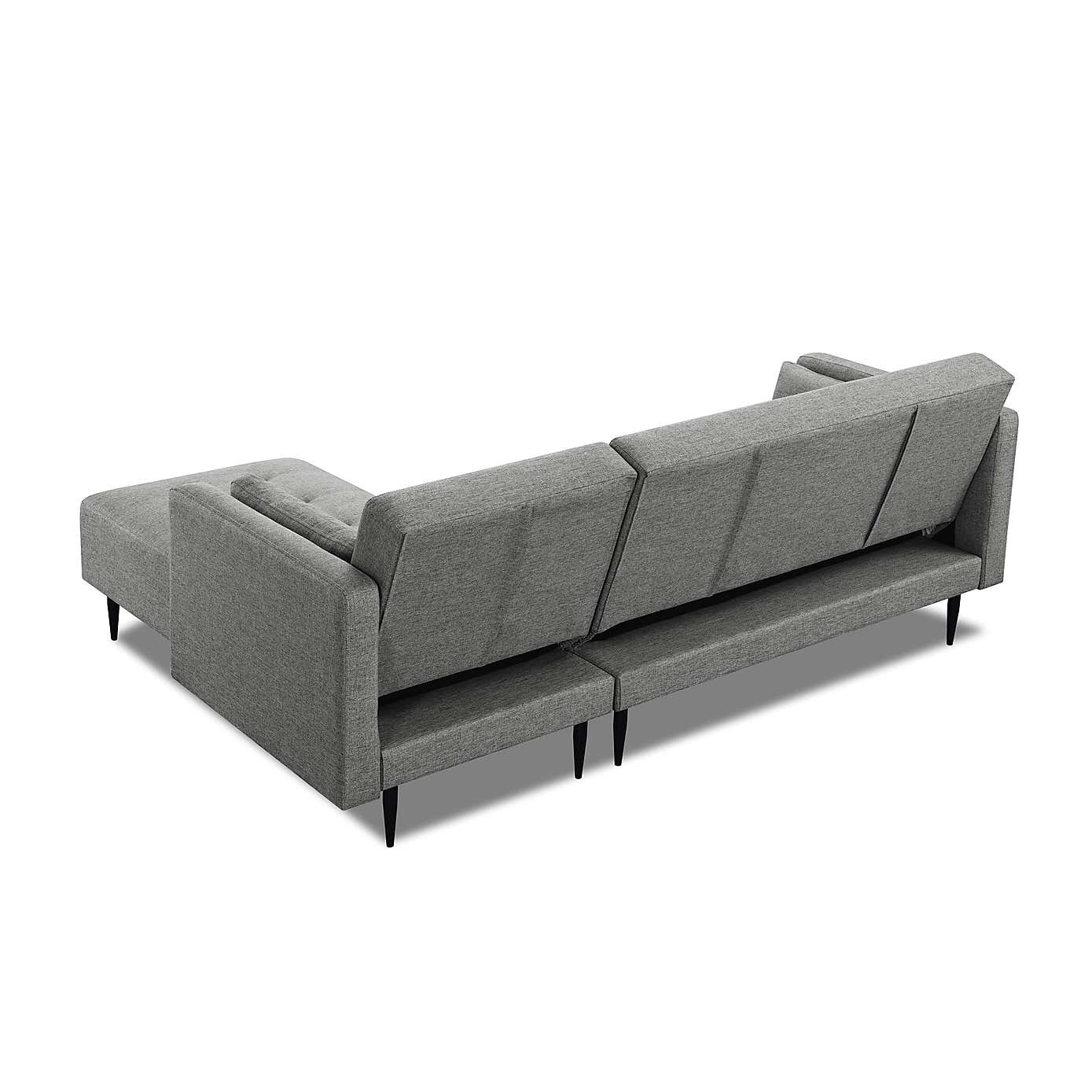 Selma Fabric Corner Double Sofa Bed
