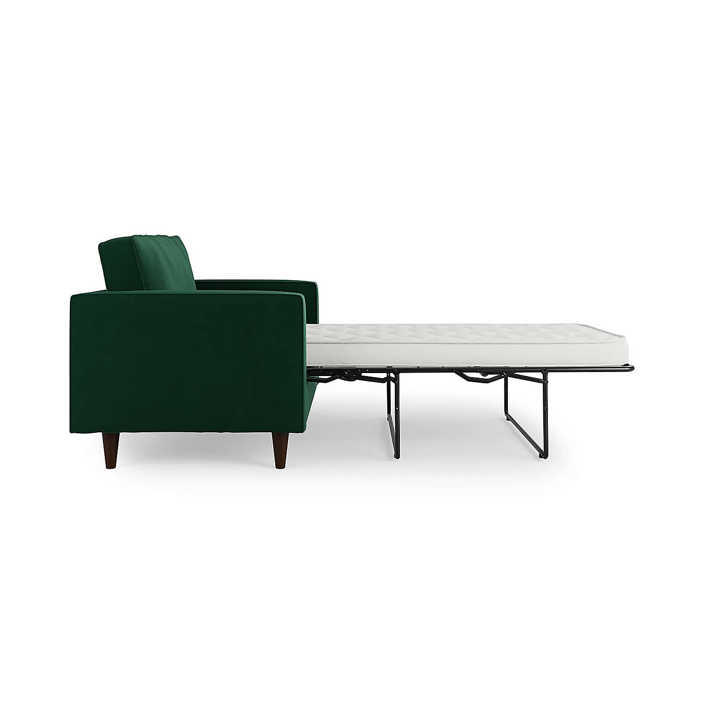 Zoe Velvet Snuggle Single Sofa Bed