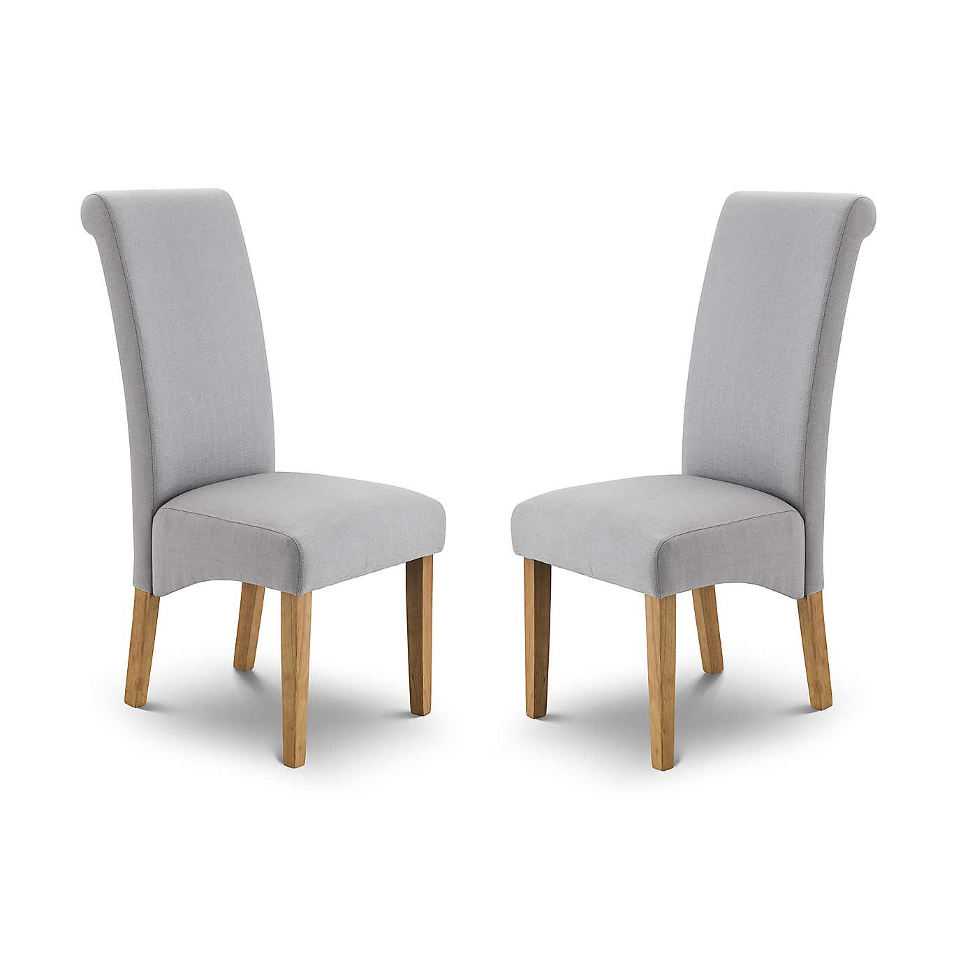 Rio Set Of 2 Scrollback Dining Chairs