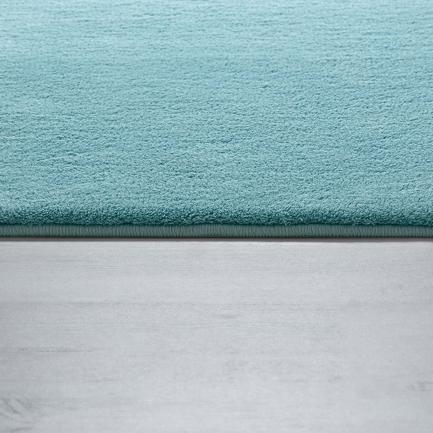 Supersoft Grey Circle Rug