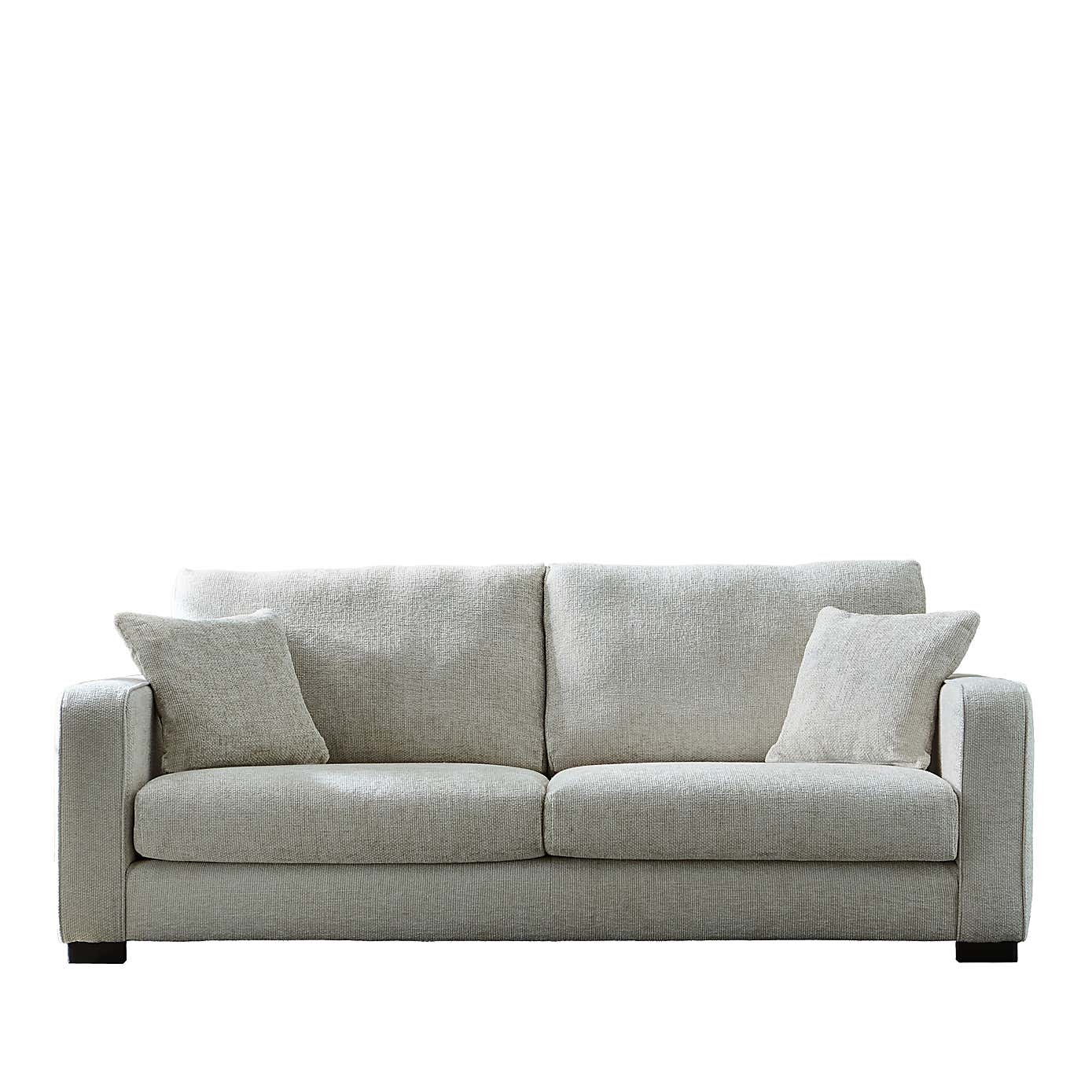 Carson Chunky Chenille 4 Seater Sofa