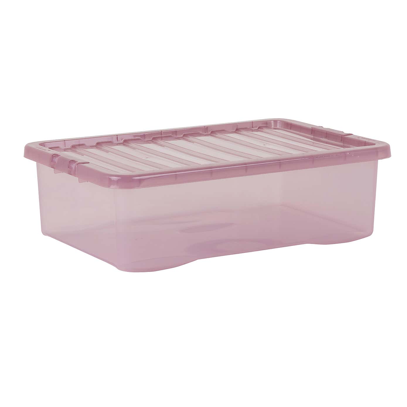 Wham Crystal Set of 5 Underbed Boxes & Lids, 32L