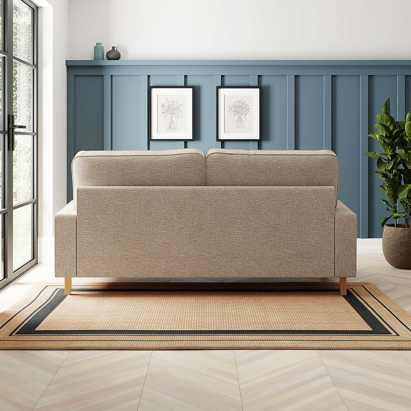 Tonal Textured Weave Fabric Sample