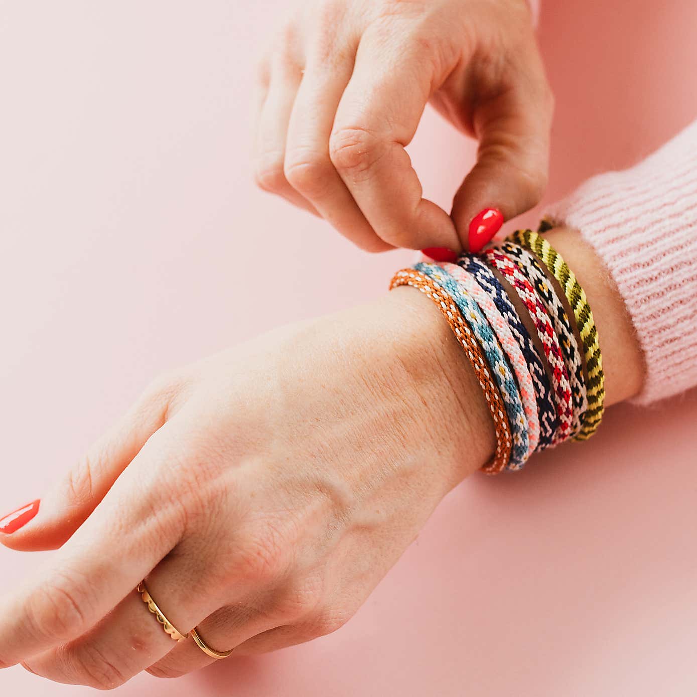 Cotton Clara Kumihimo Bracelet Kit