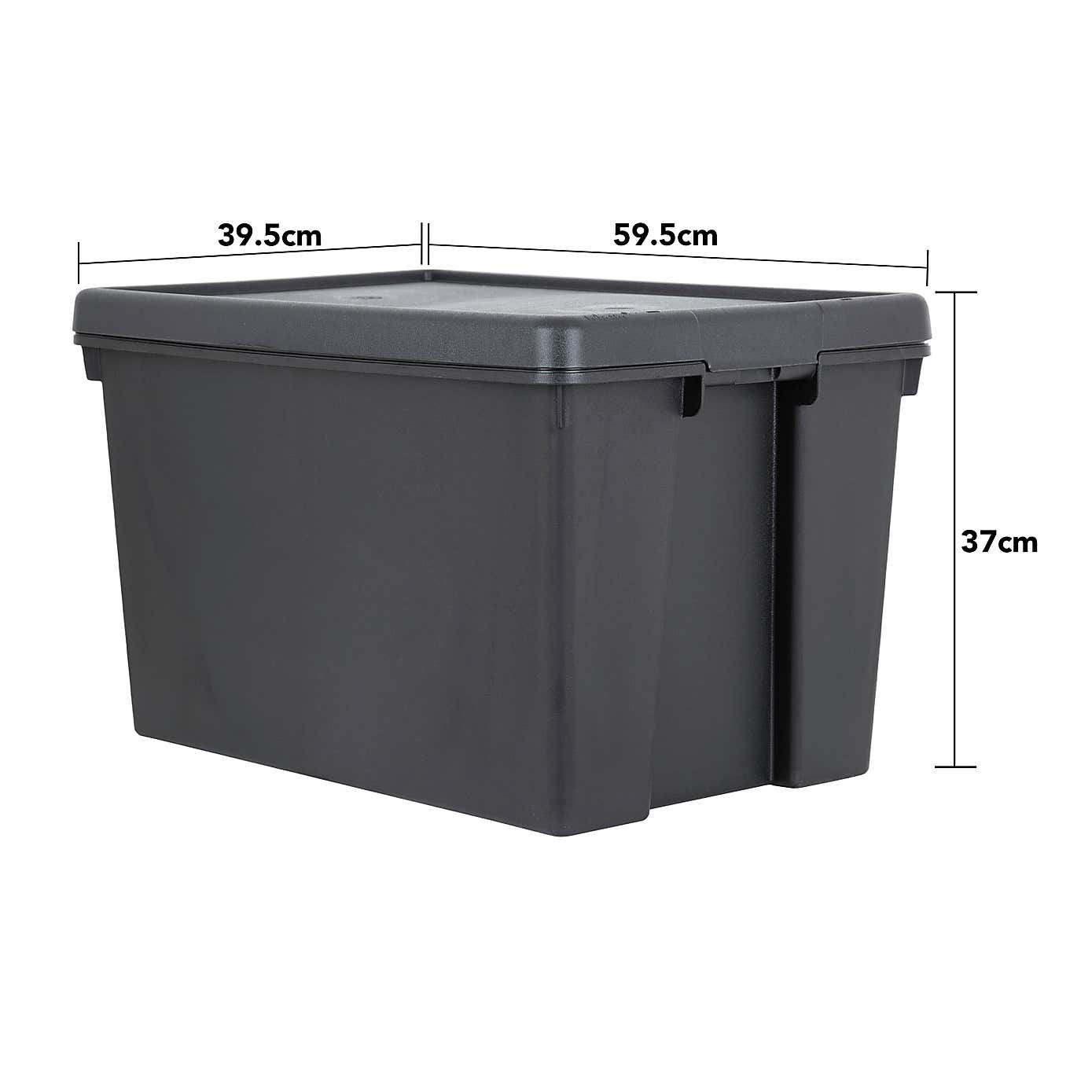 Wham Bam Set of 2 Stackable Boxes & Lids