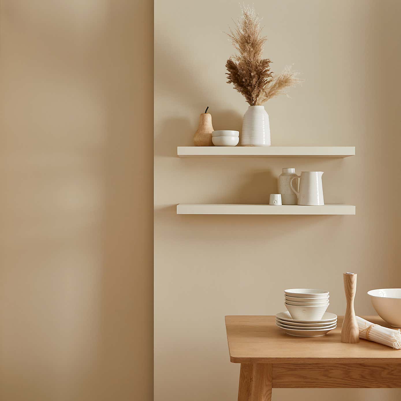 Dunelm White Sand Matt Emulsion Paint