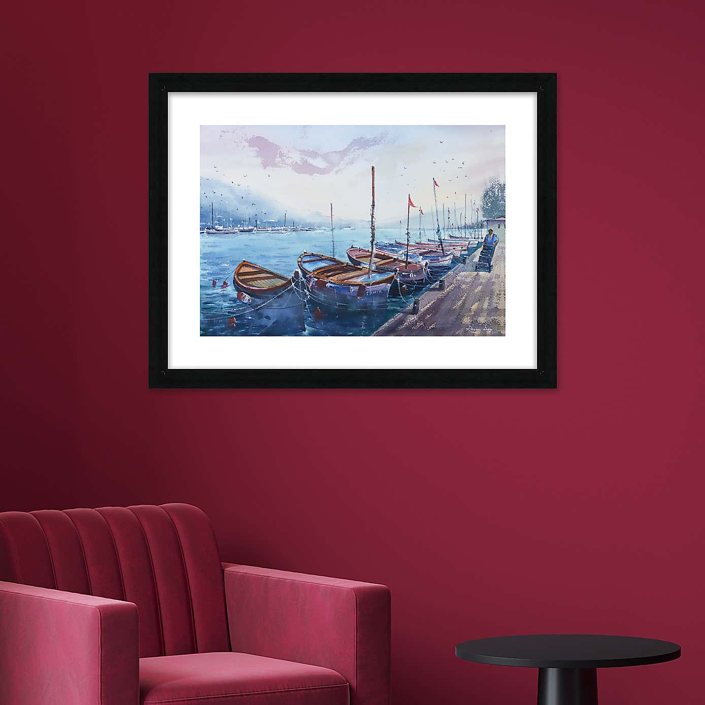 The Art Group Getting Ready Framed Print