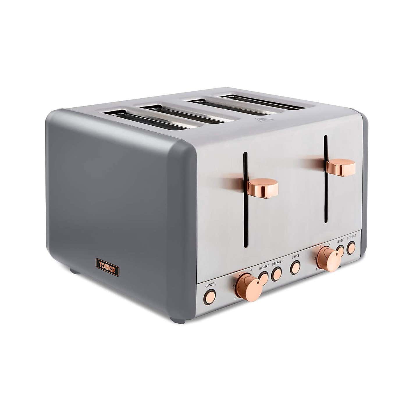TOWER Cavaletto 4 Slice Toaster