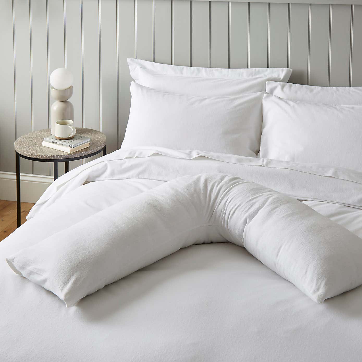 Soft & Cosy Brushed Cotton V-Shape Pillowcase