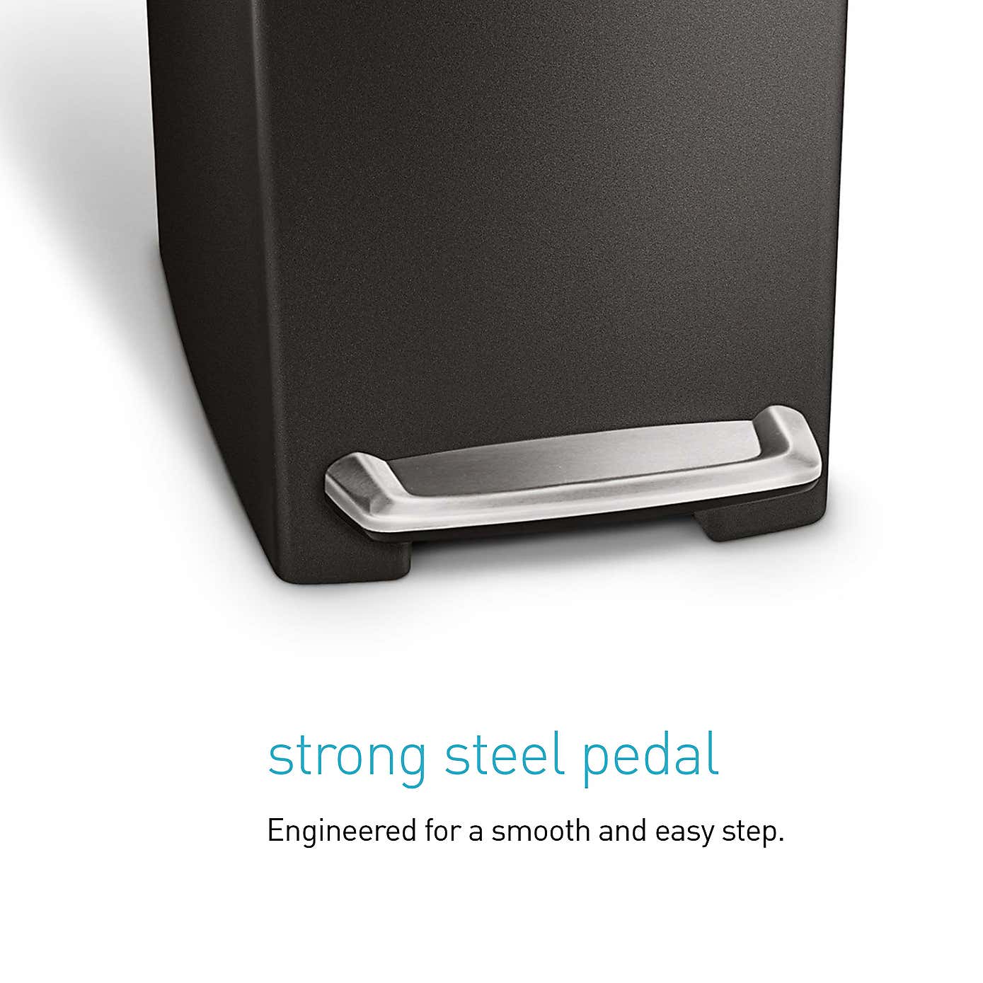 simplehuman 10 Litre Slim Pedal Bin