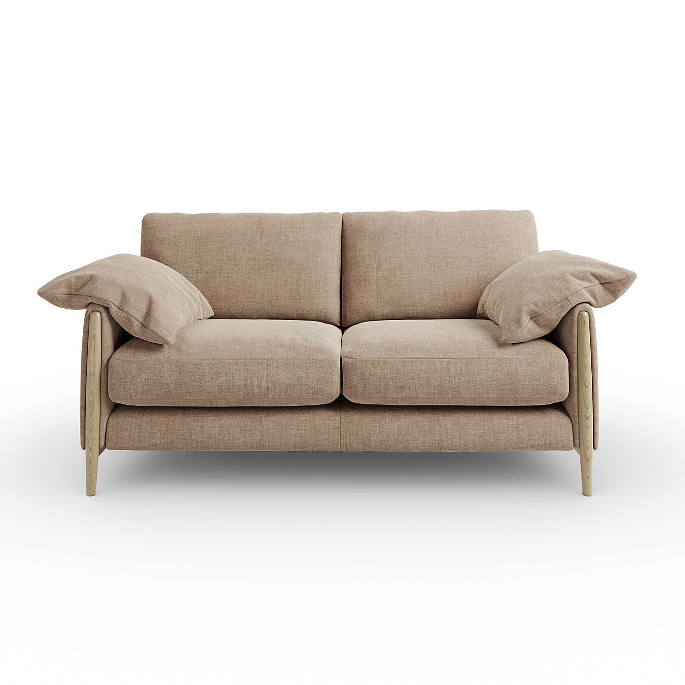 Hector Tonal Plush Chenille 3 Seater Sofa