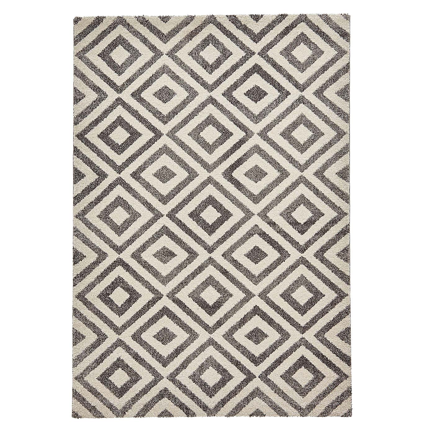 Grey and White Elegant 4893 Rug
