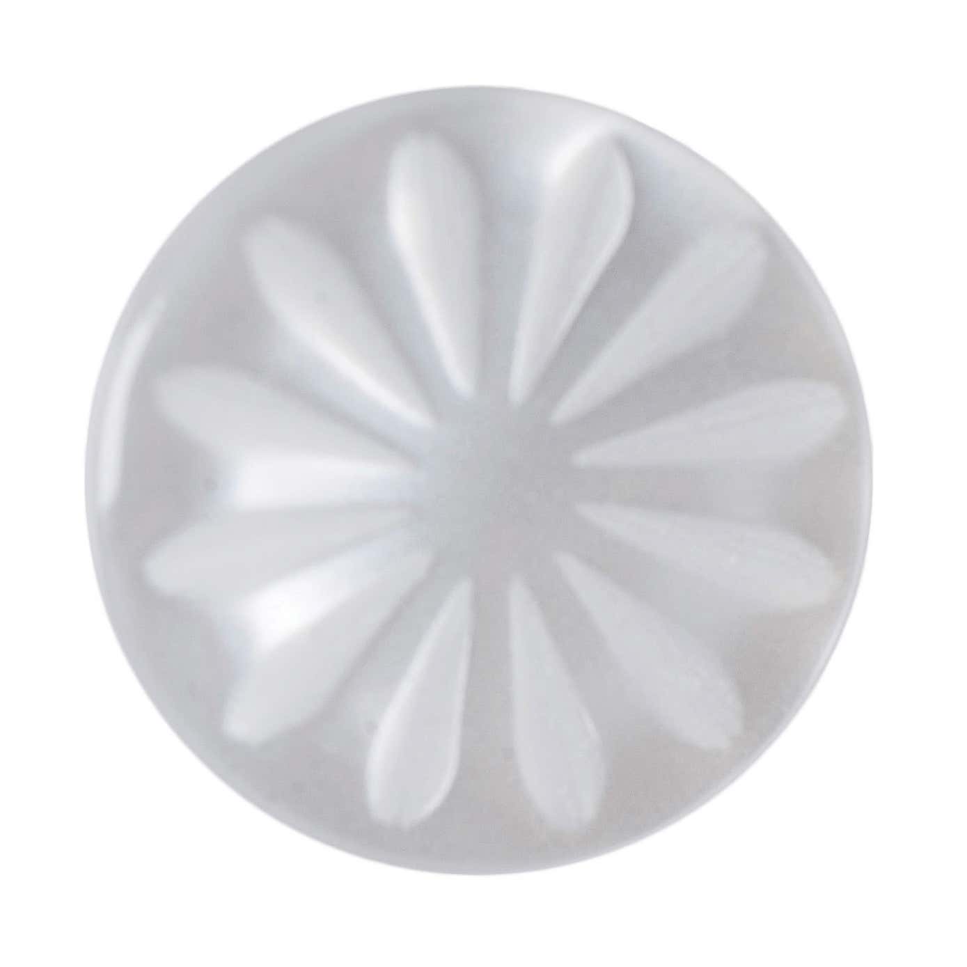 Pack of Six Small White Buttons