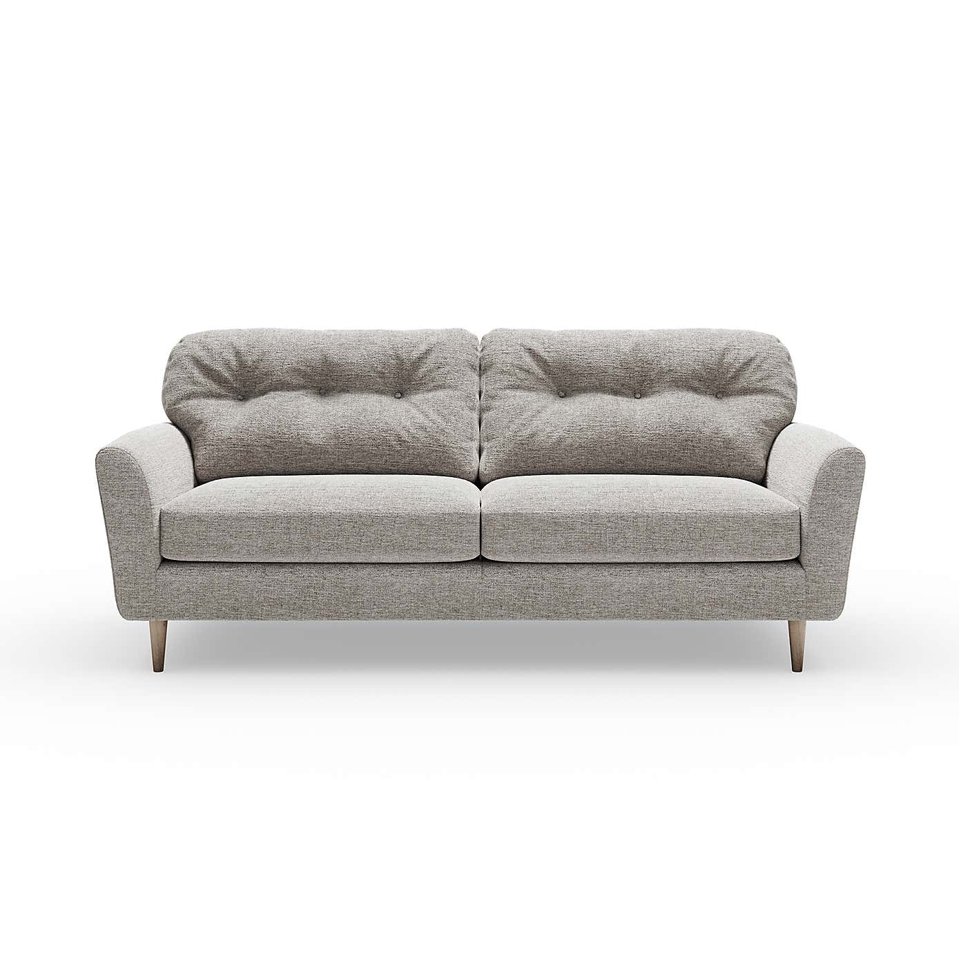 Sven Tonal Weave 4 Seater Sofa