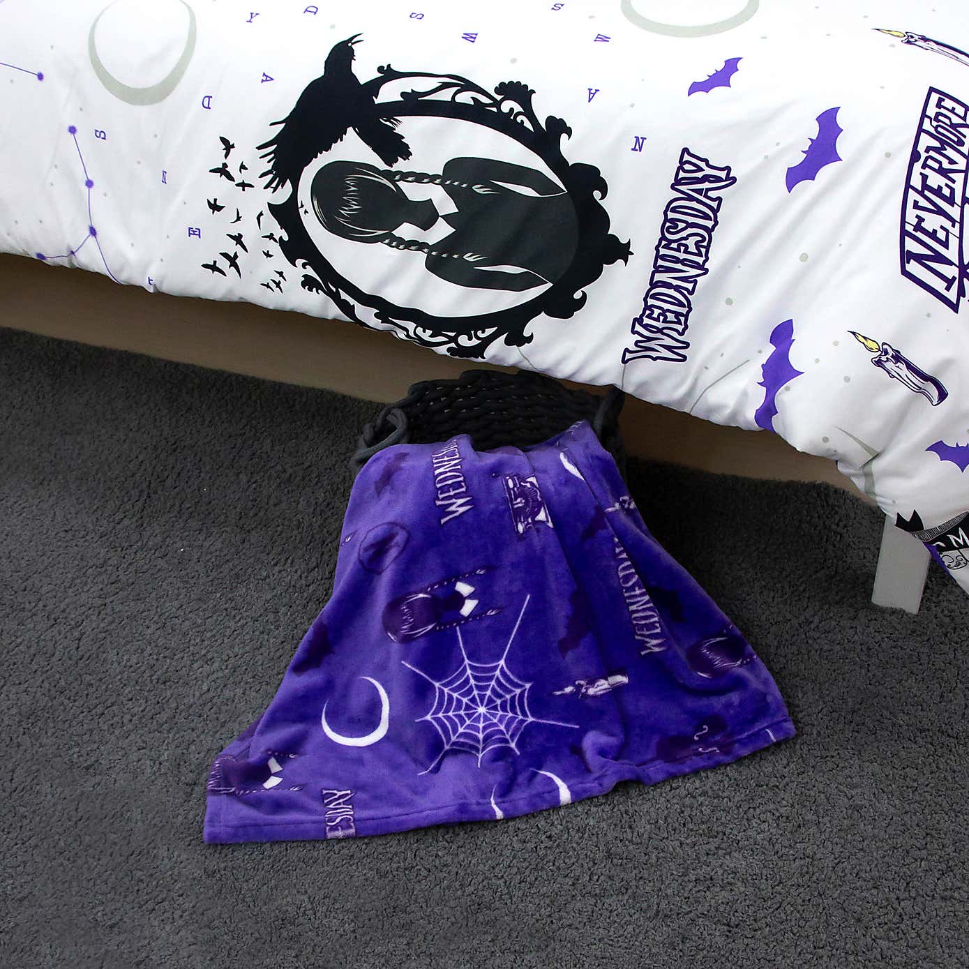 Wednesday Destined Fleece Blanket