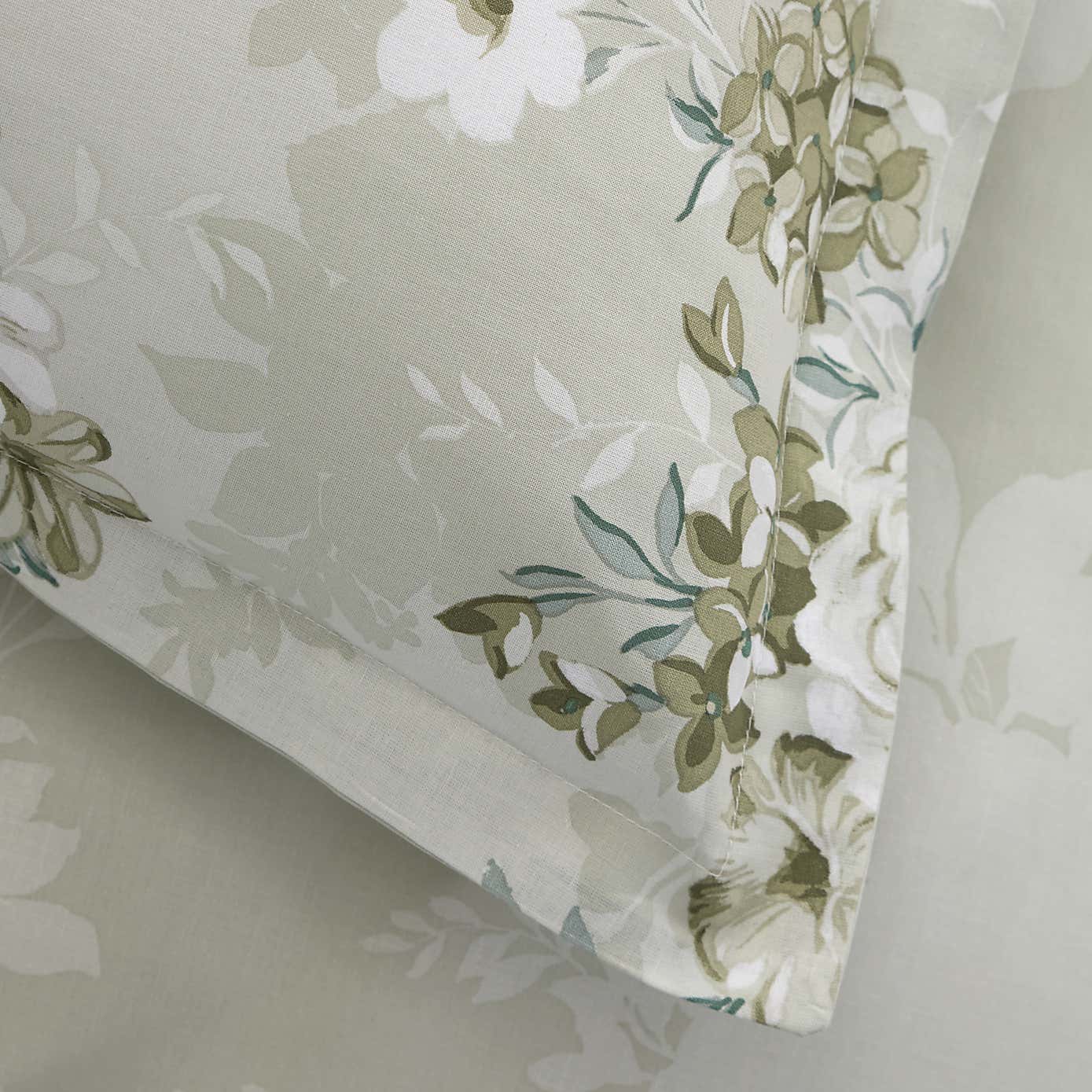 Darla Floral Sage Oxford Pillowcase