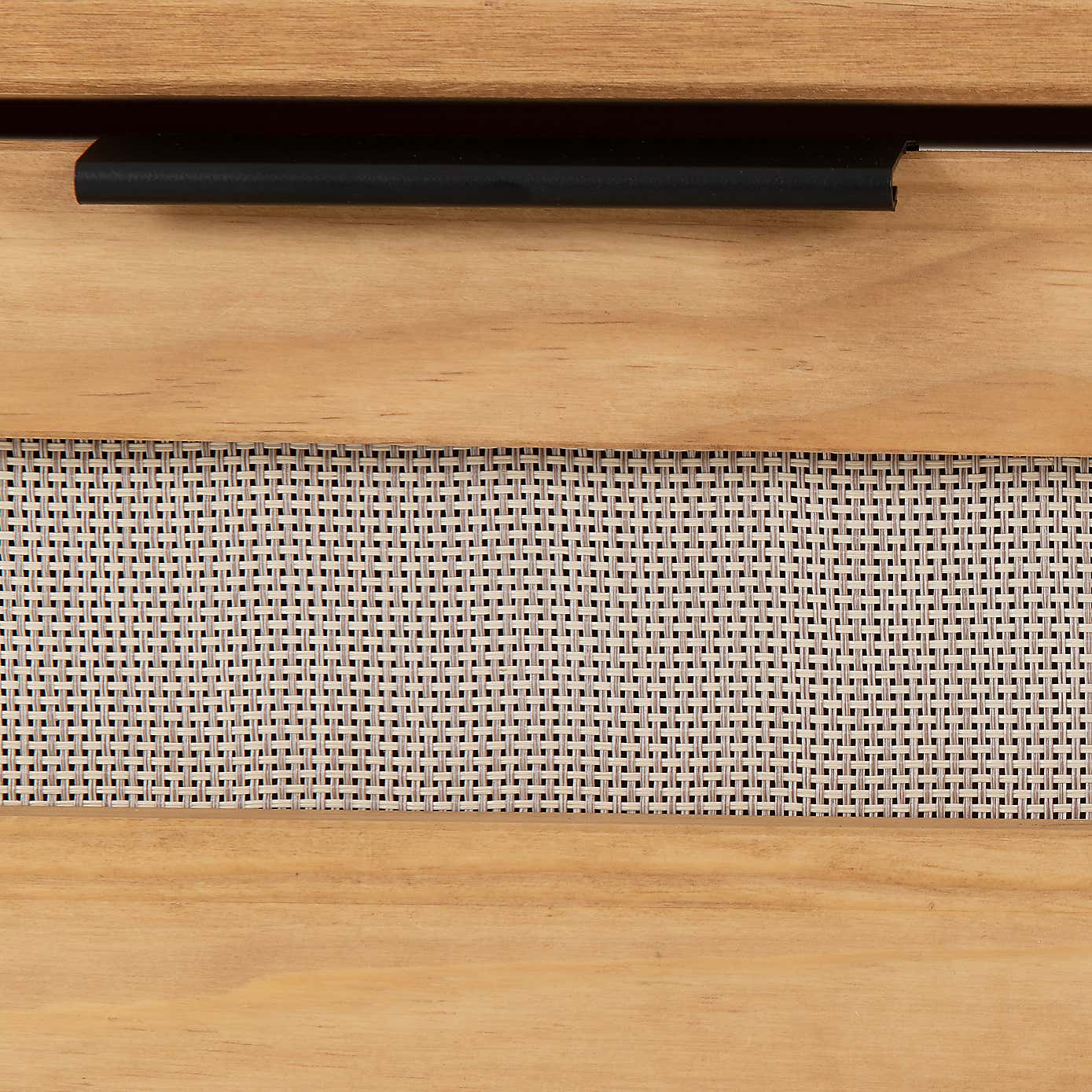 Corona Rattan 2 Drawer Console Table