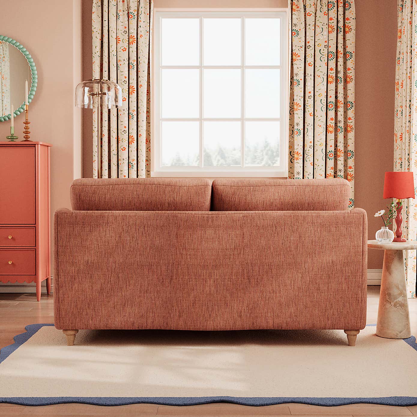 Slub Faux Linen Fabric Sample