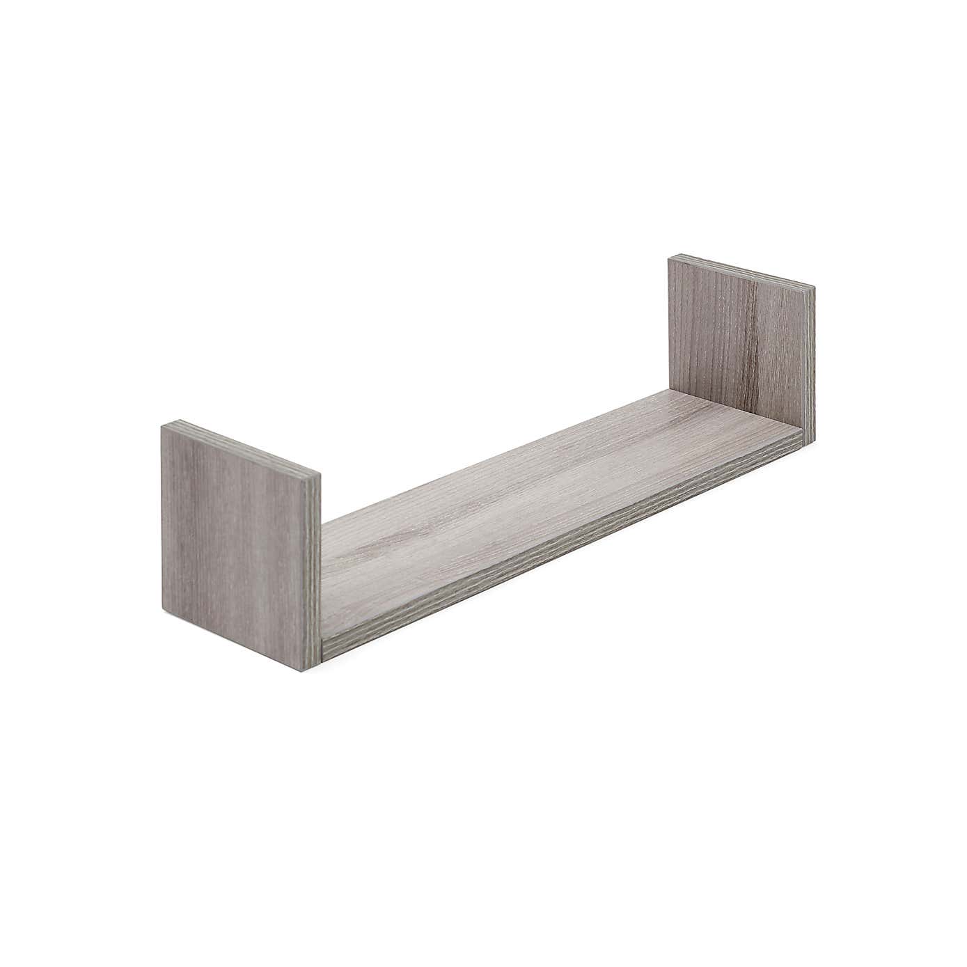 Tutti Bambini Modena Set of Three UShaped Wall Shelves