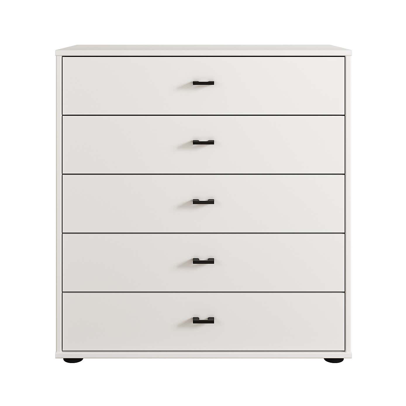 Kahla Matt Large 5 Drawer Chest