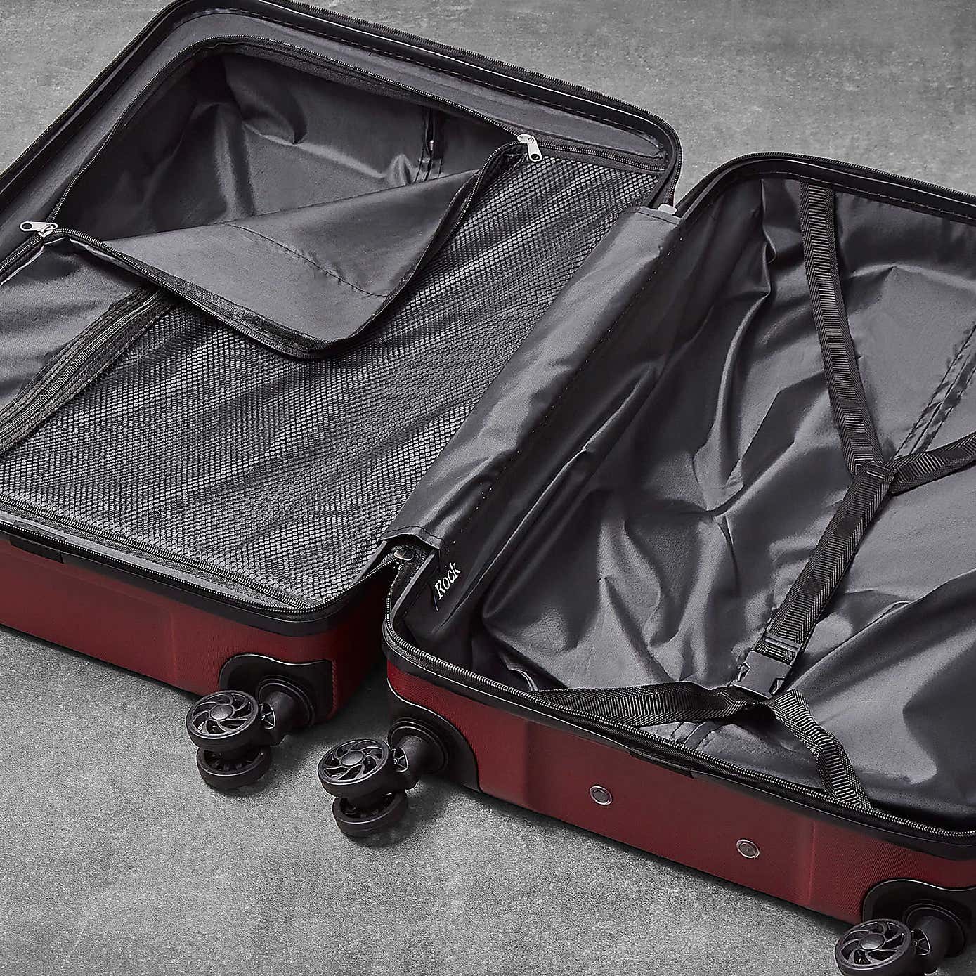 Rock Luggage Lincoln Set of 3 Hard Shell Suitcases