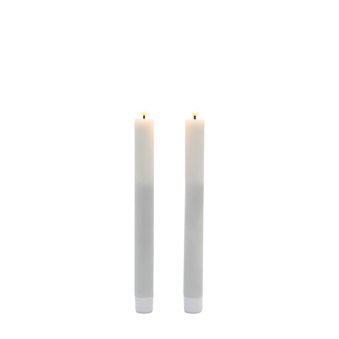 Set of 2 LED Dinner Candles