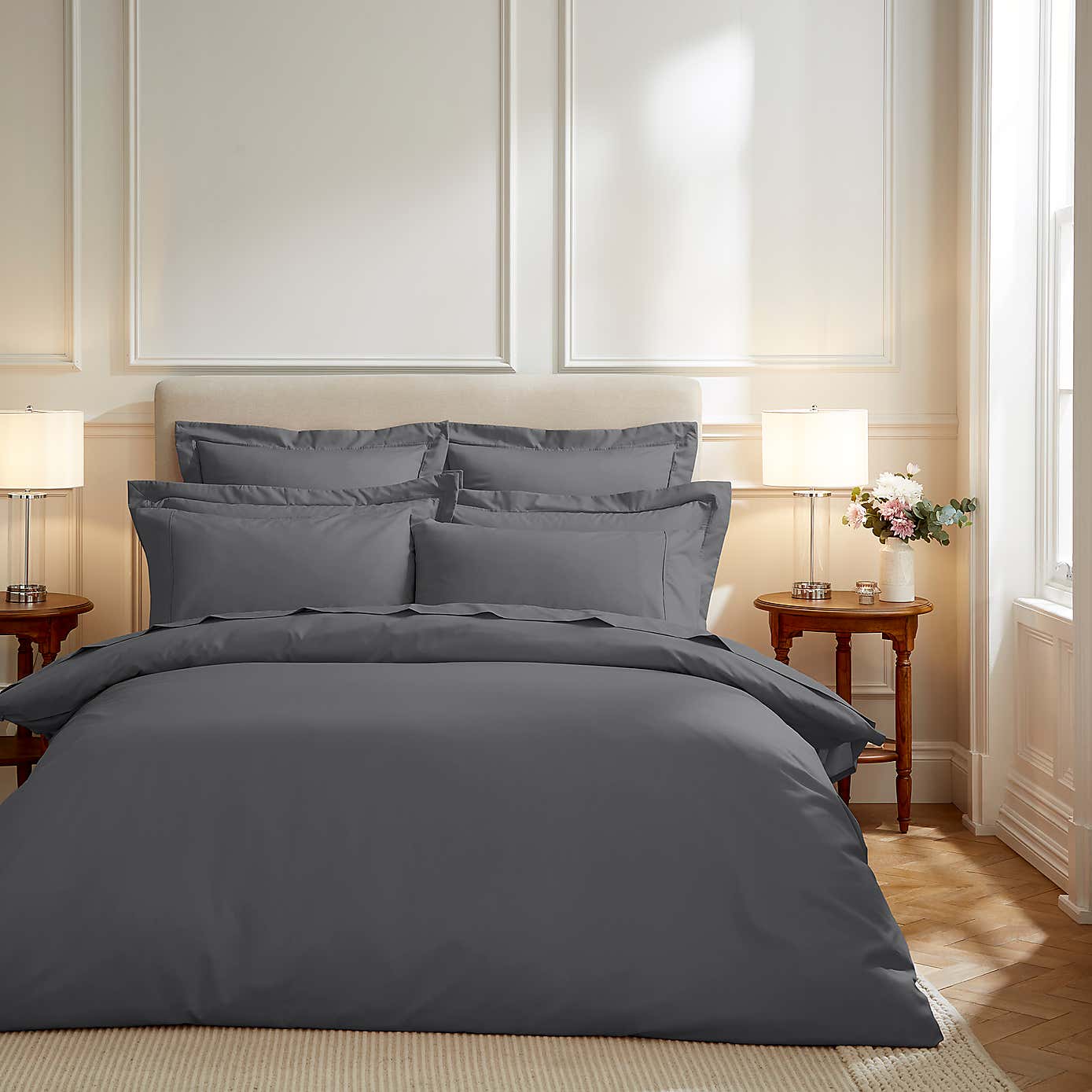 Dorma Egyptian Cotton 400 Thread Count Percale Duvet Cover