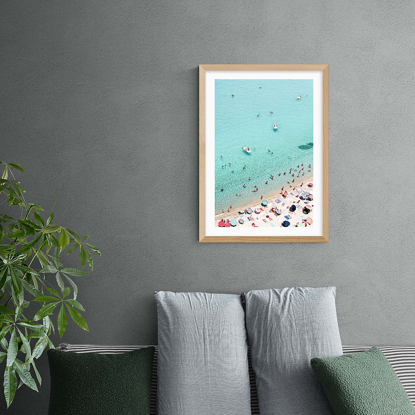 East End Prints Beach Scene Print