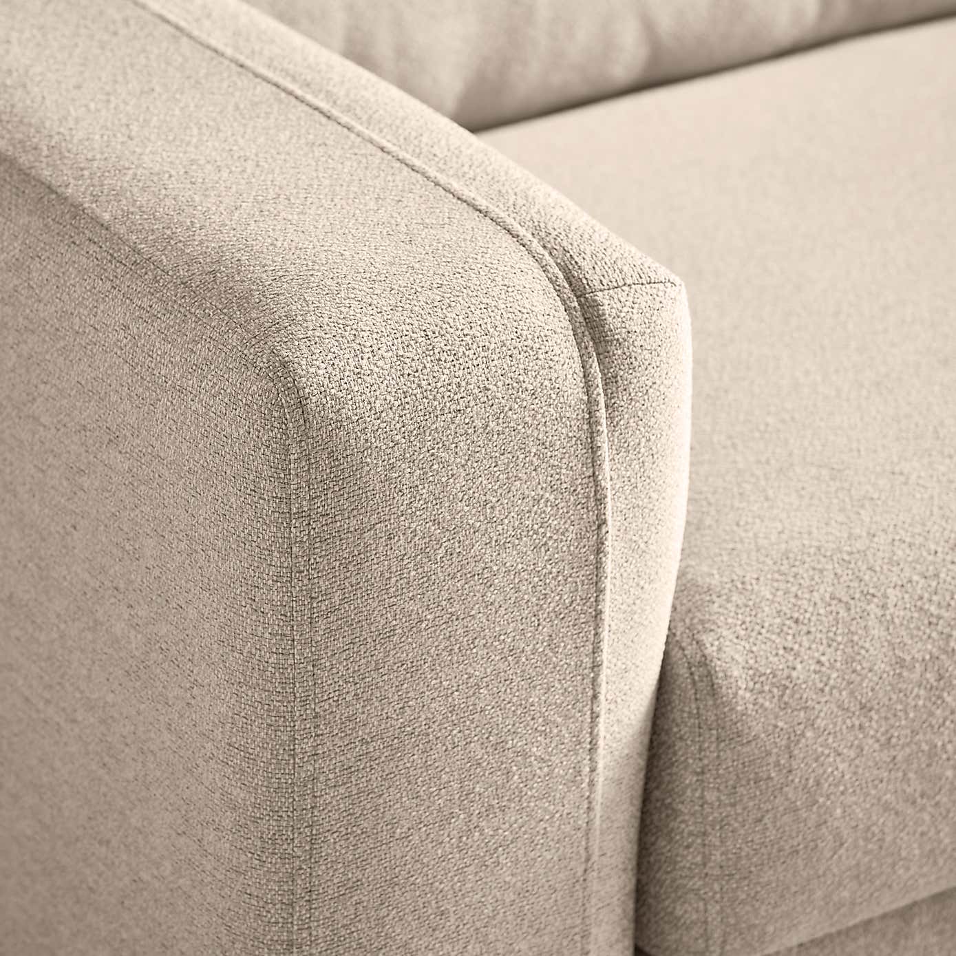 Clayton Cosy Weave Corner Chaise