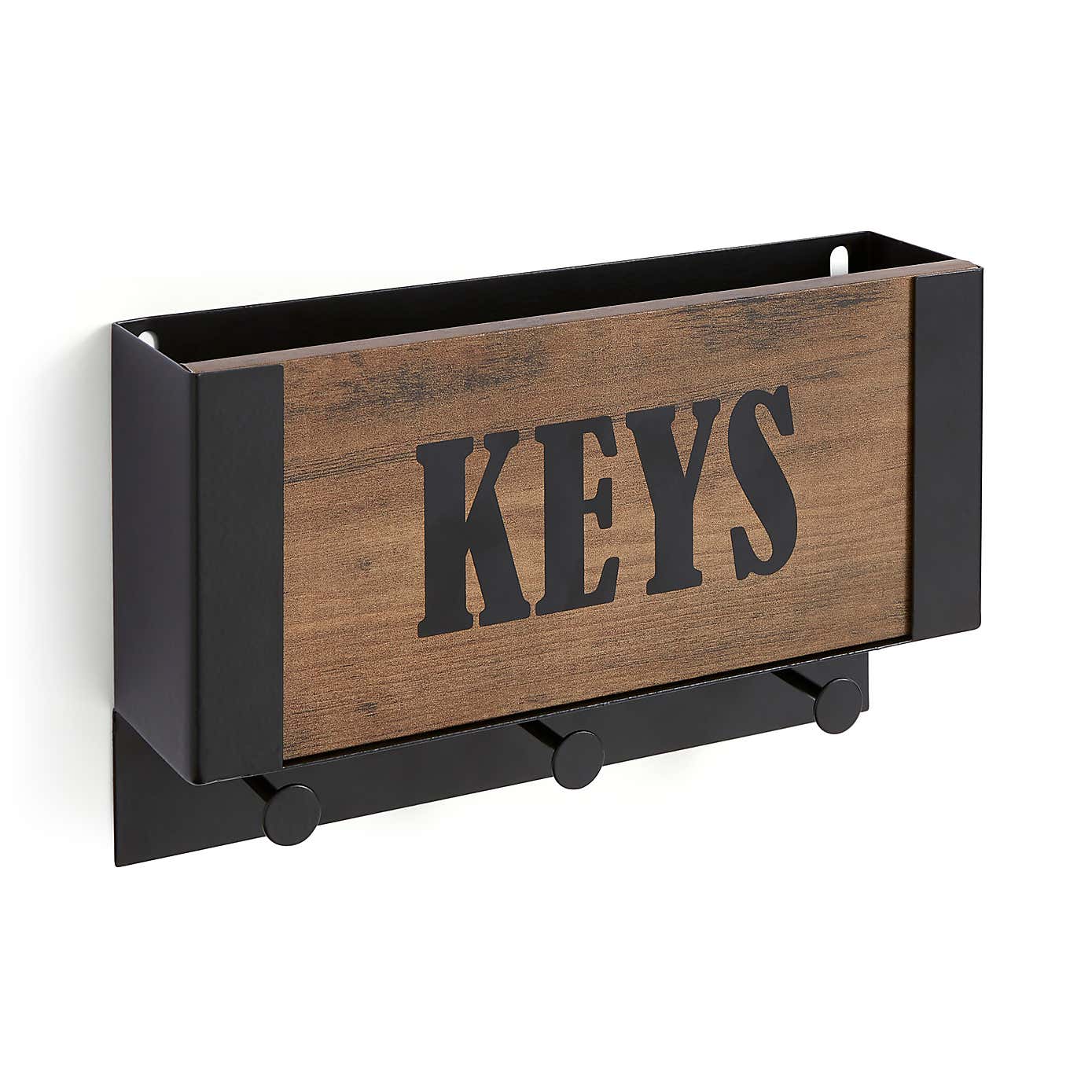 Fulton Letter Rack & Key Hooks