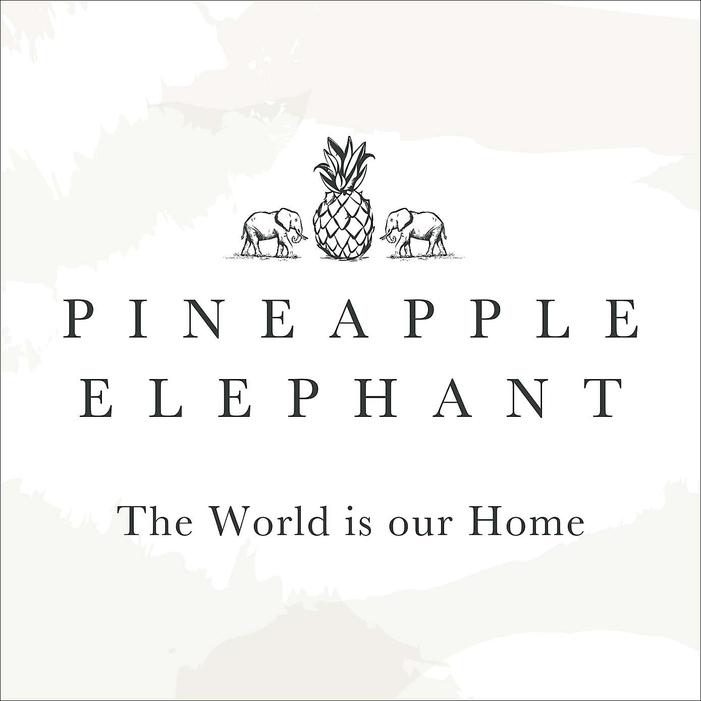 Pineapple Elephant Jaipur Waffle Throw 150cm x 200cm