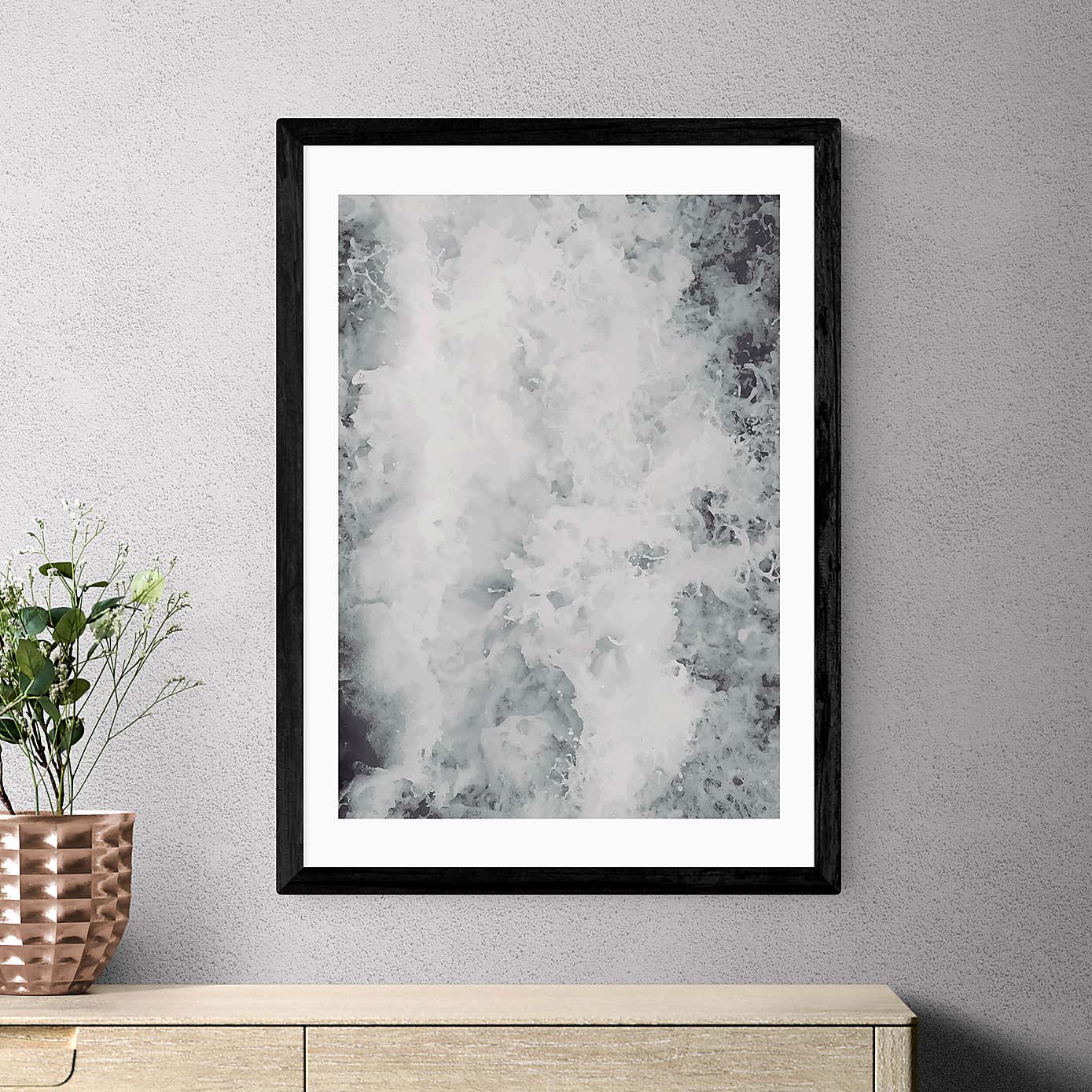 East End Prints Sea Foam Print by Rafael Farias