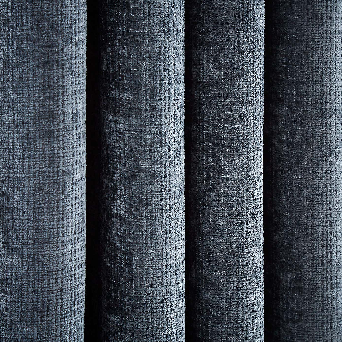 Cashton Chenille Heavyweight Eyelet Curtains