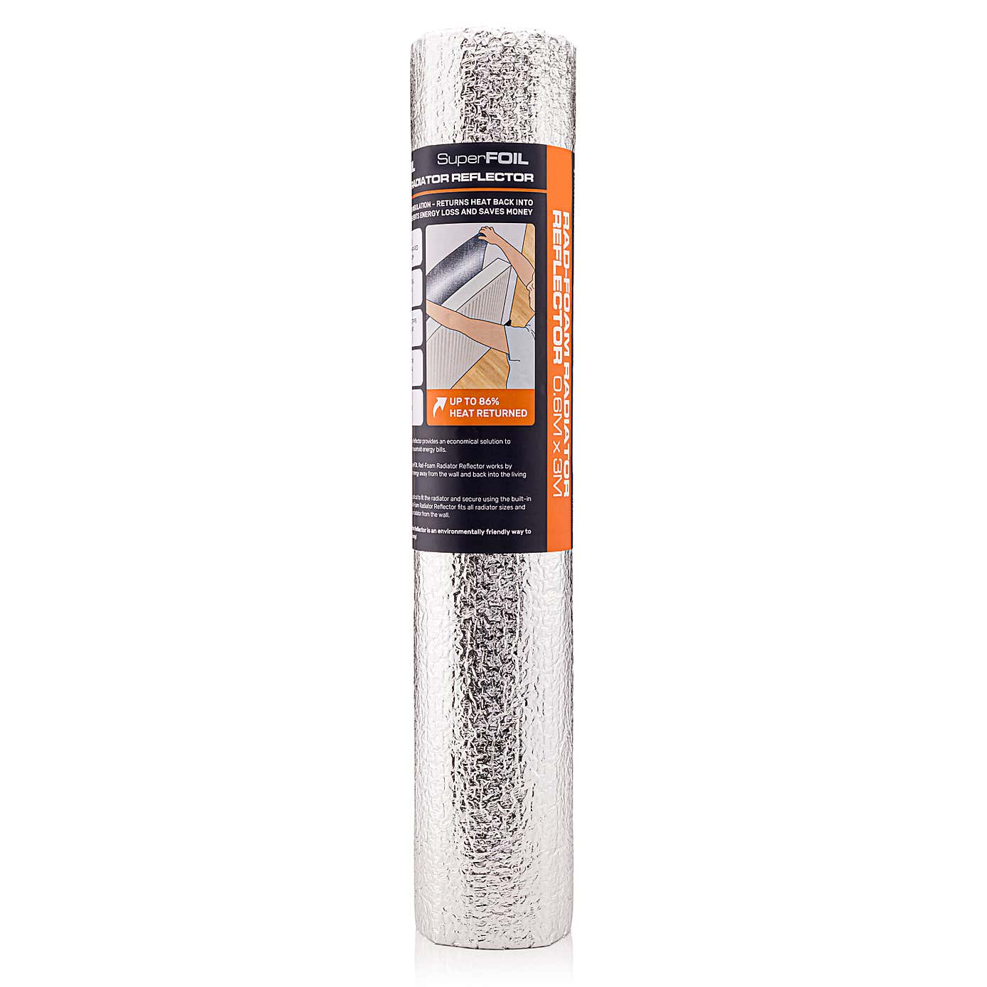 SuperFOIL Rad Foam Reflective Radiator Insulation 0.6m x 3m