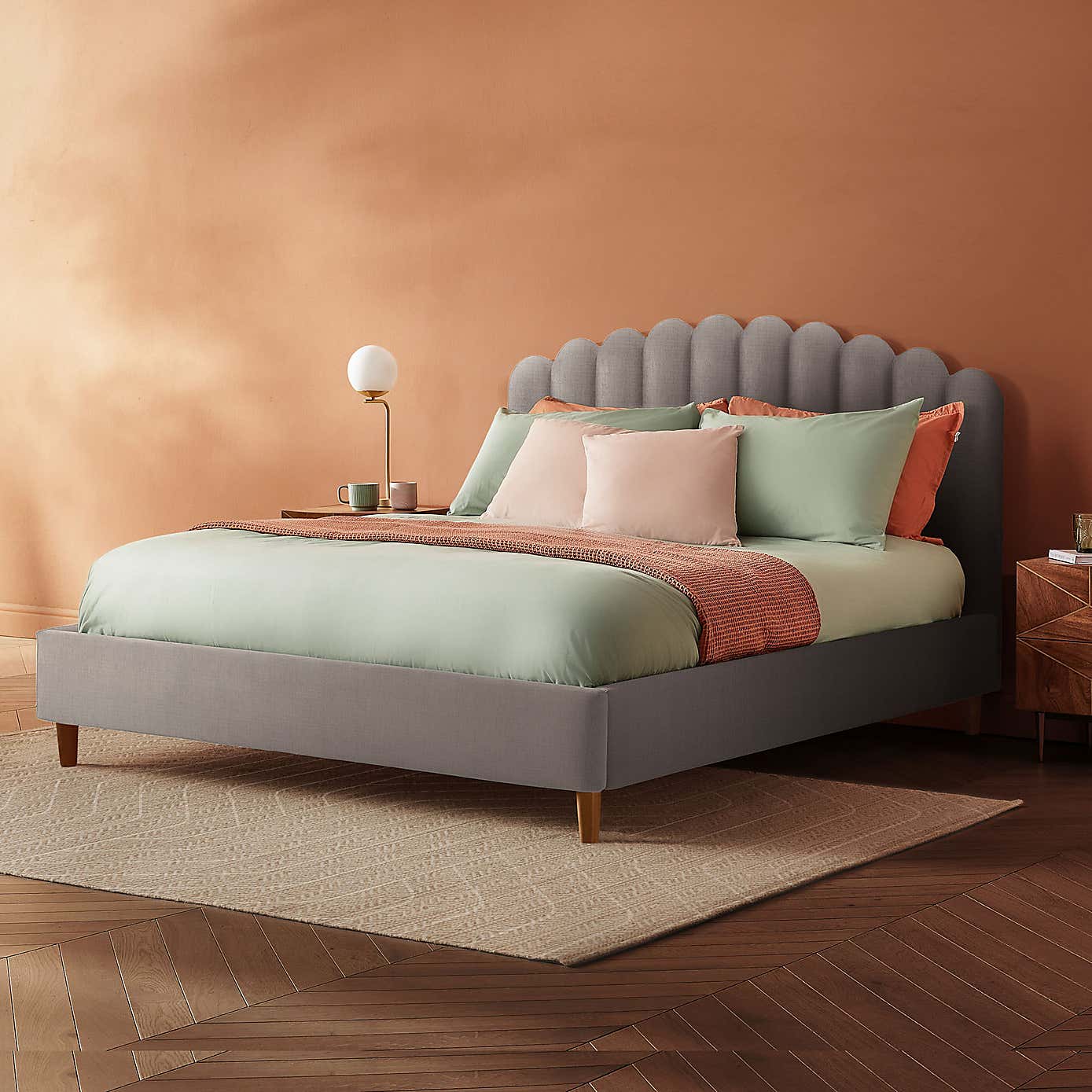 Silentnight Oriana Bed Frame, Woven