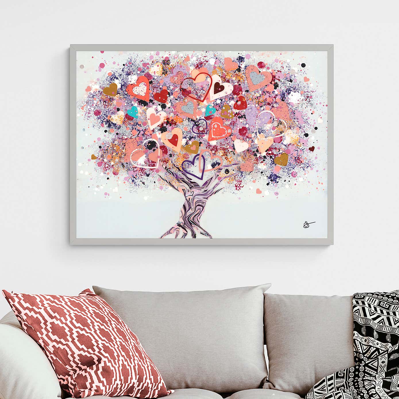 Summer Love by Sara Otter Framed Print