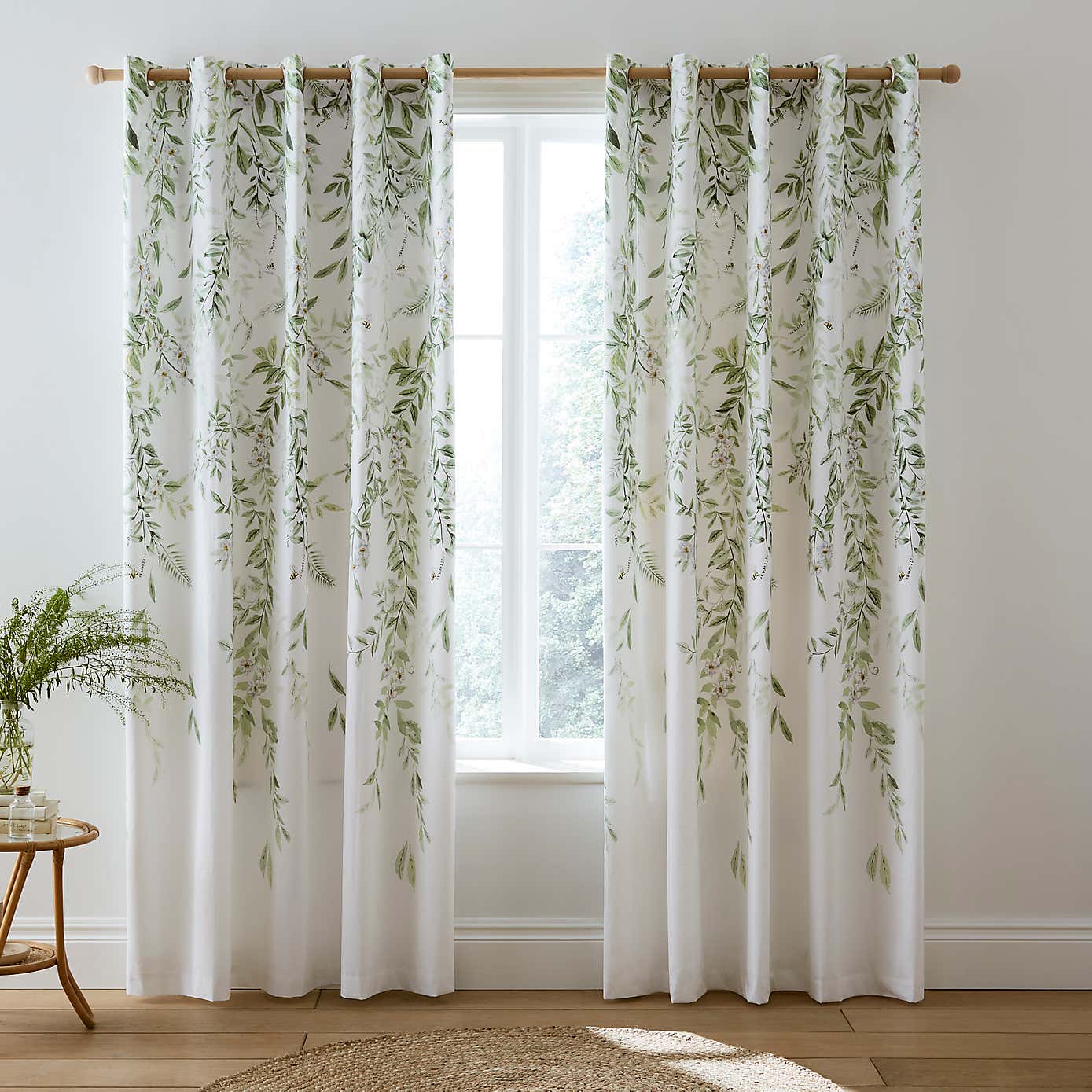 Willow Trail Blackout Eyelet Curtains