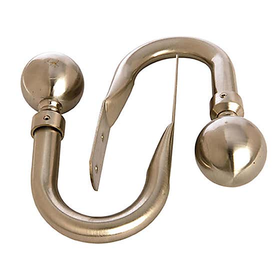 Ashton Metal Curtain Holdbacks