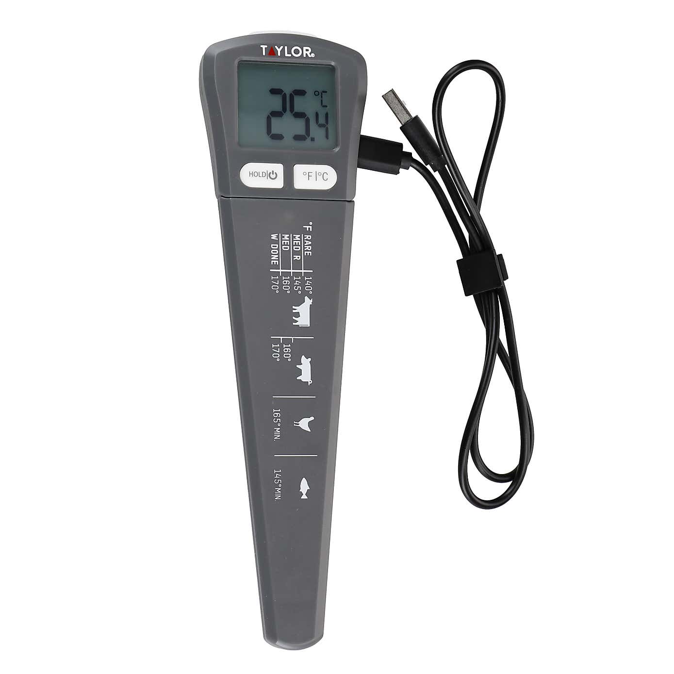Taylor Pro USB Rechargeable Meat Thermometer