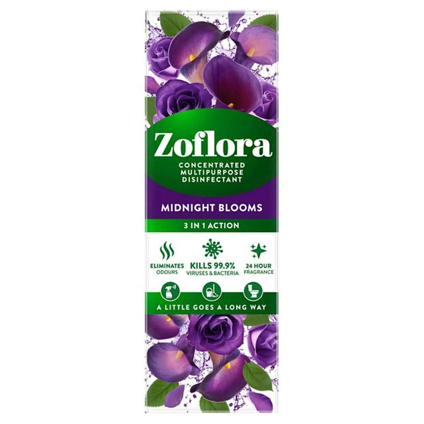 Zoflora 250ml Midnight Blooms 3 in 1 Multipurpose Disinfectant