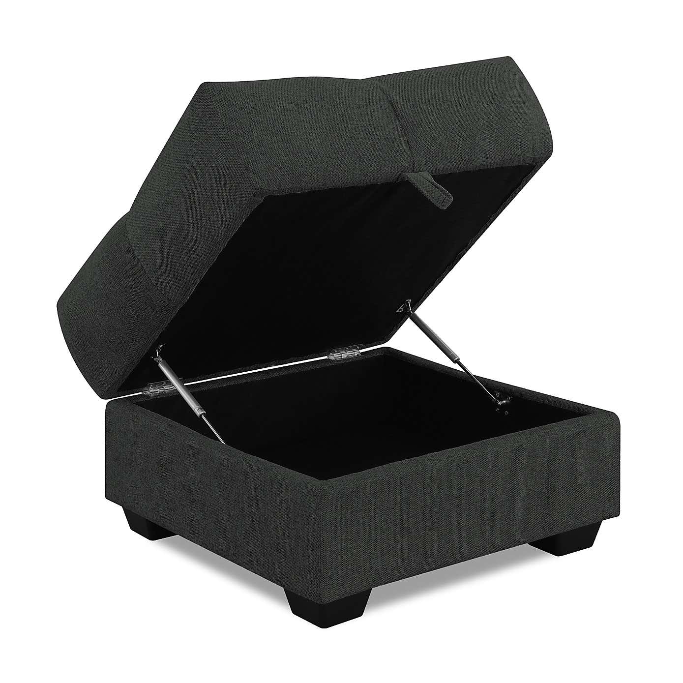Margo Chenille Storage Ottoman