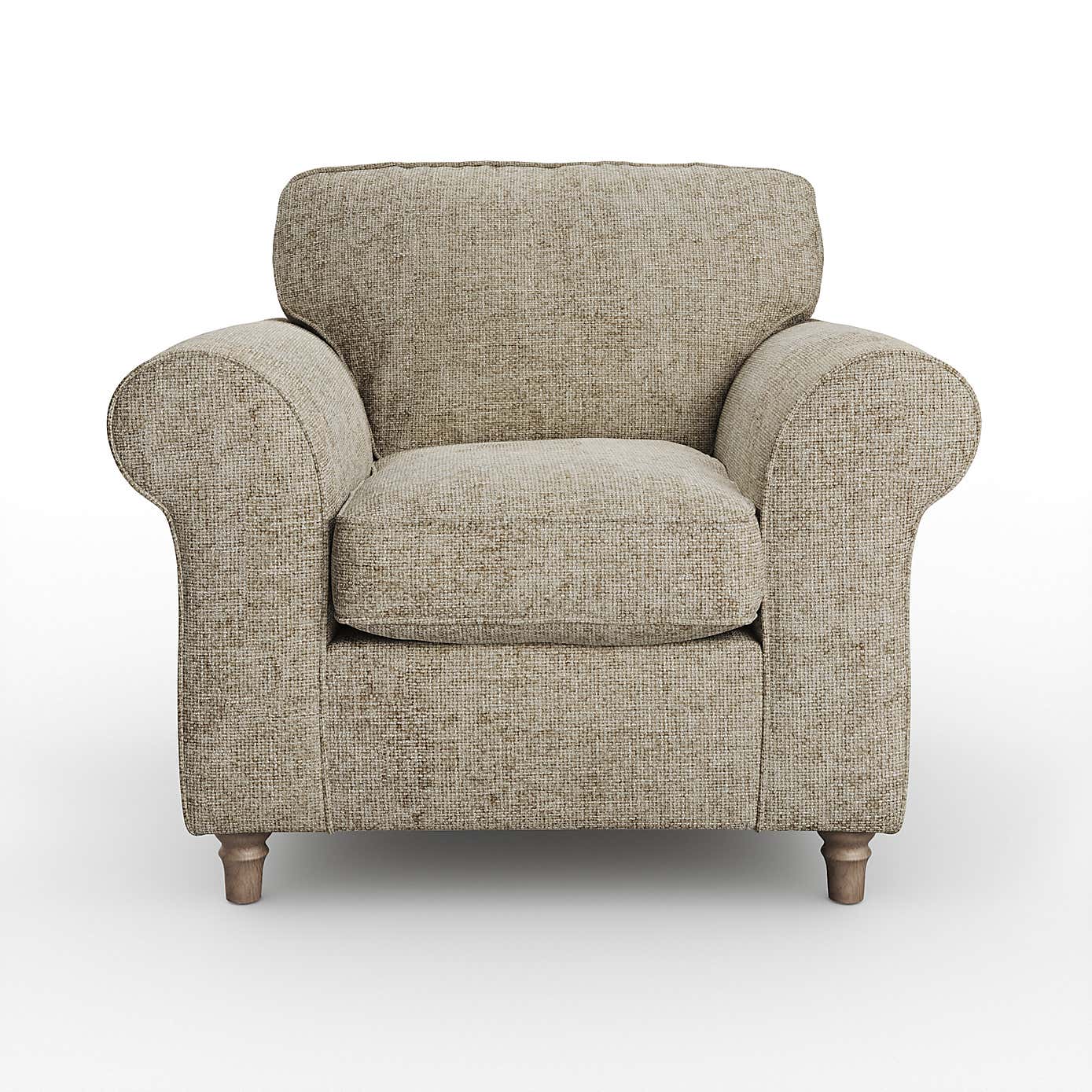 Flori Armchair, Chunky Chenille