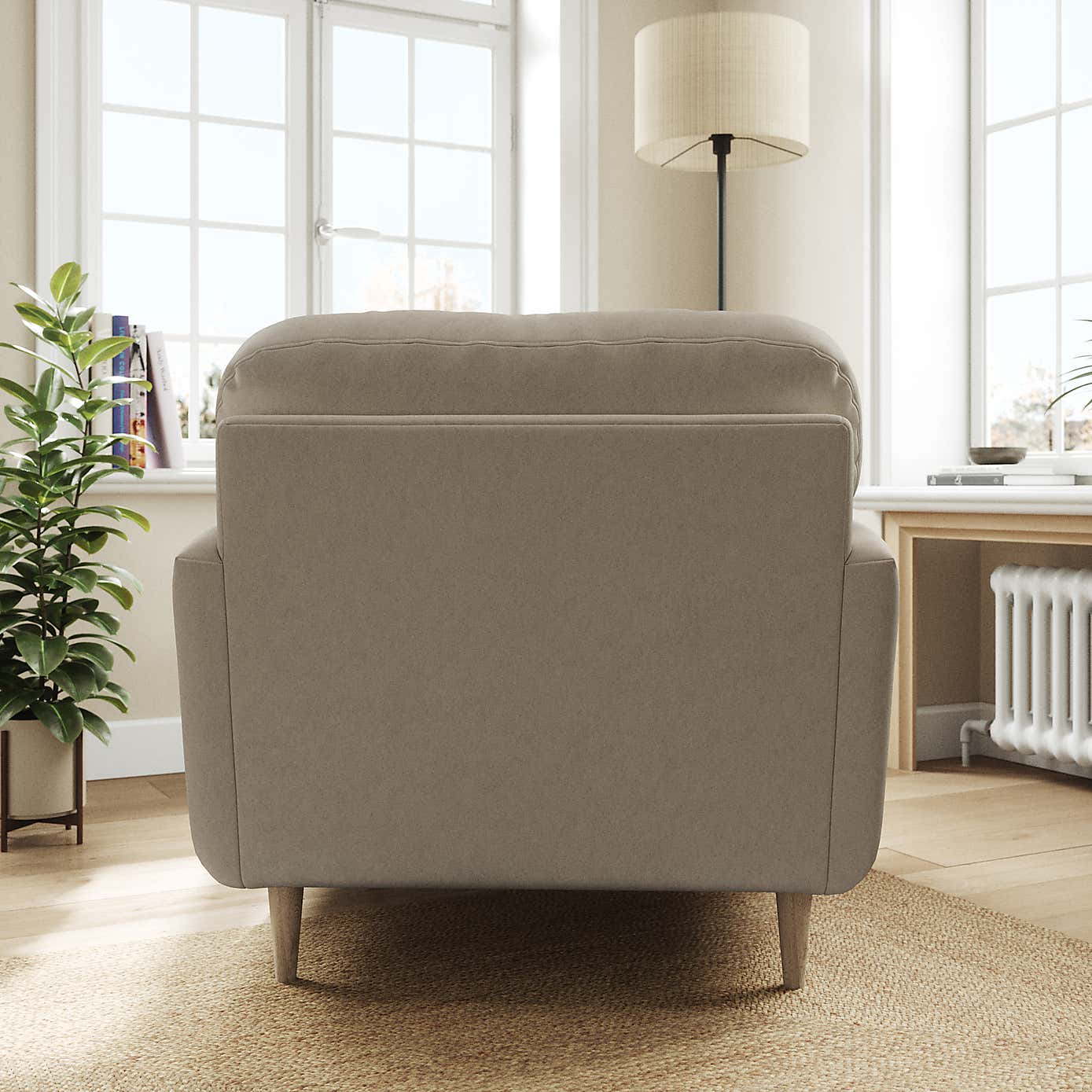 Sven Opulent Velvet Snuggle Chair