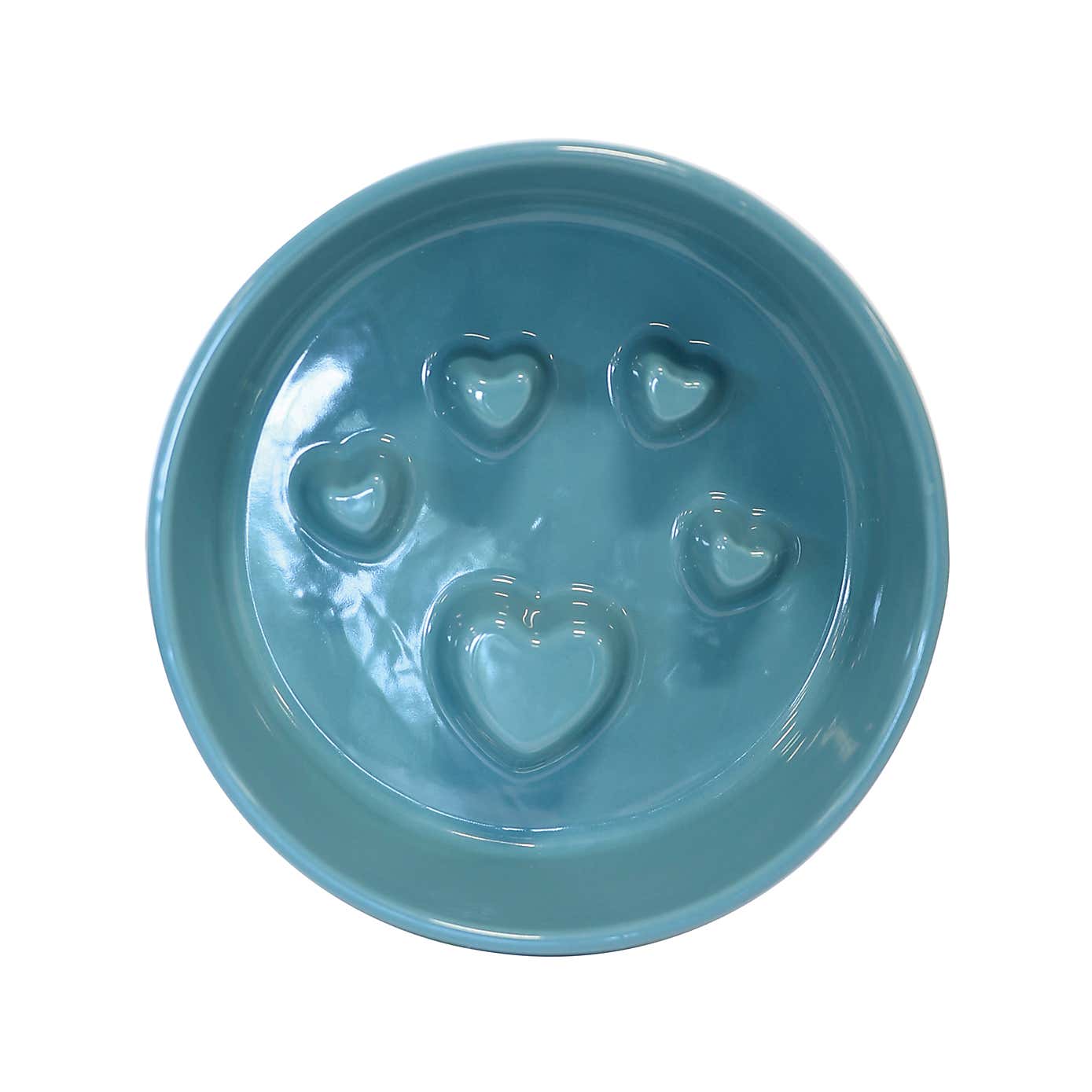 Ceramic Slow Feeder Dog Bowl
