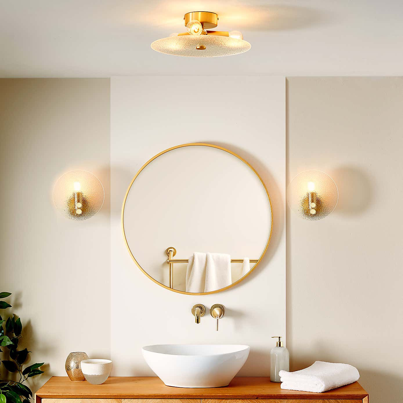 Circlet Bathroom Wall Light