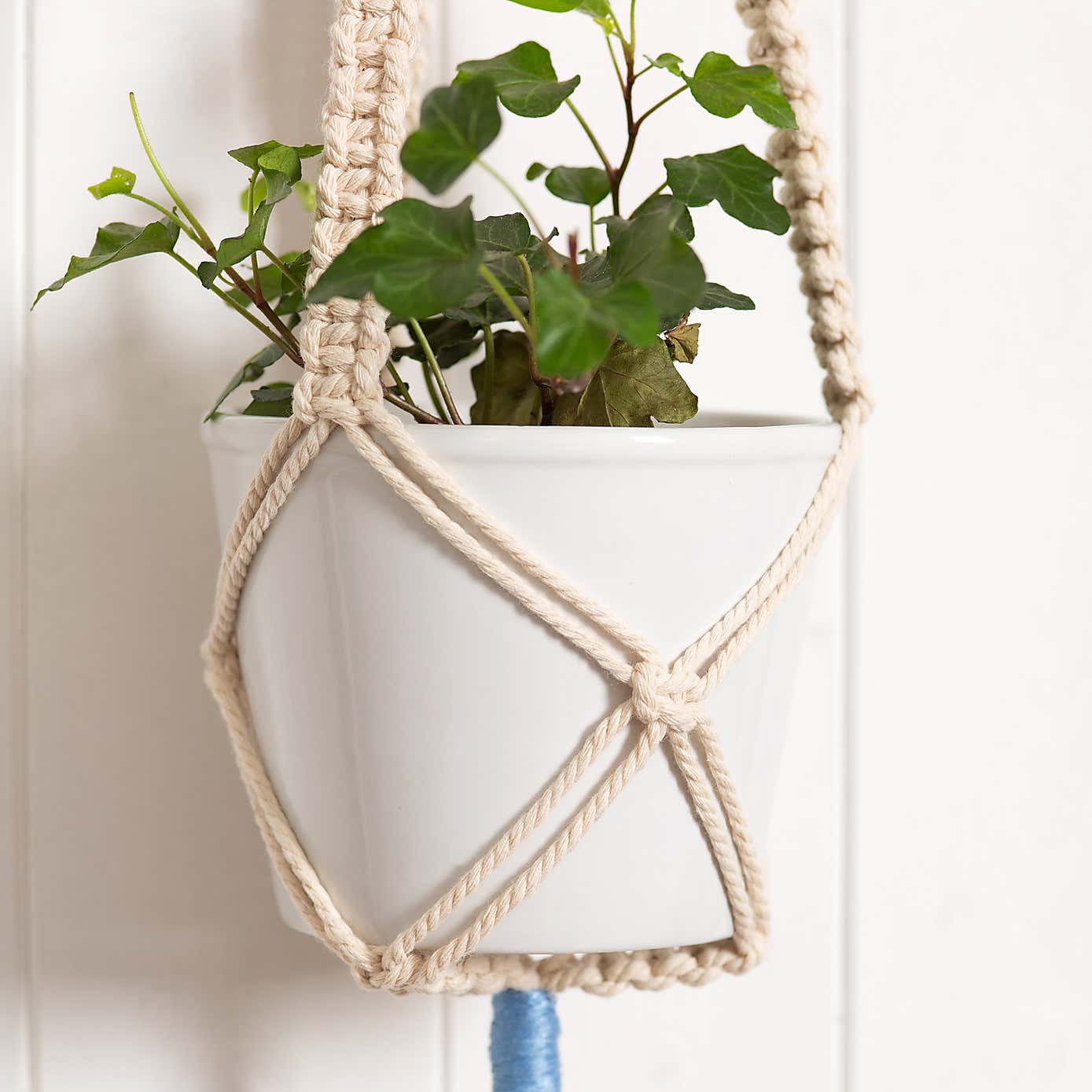Wool Couture Two Sisters Plant Hanger Macrame Kit