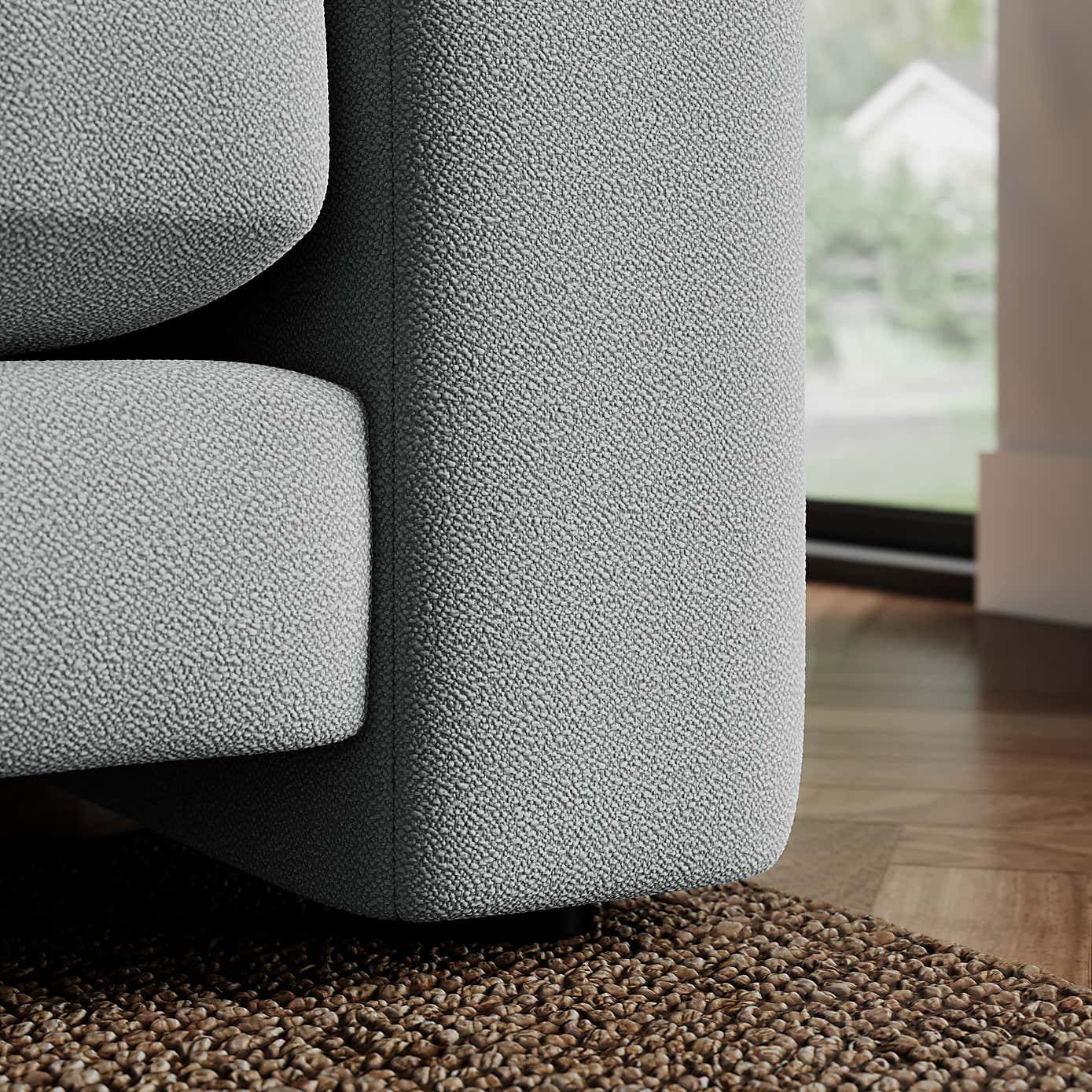 Magnus Cosy Weave Snuggle Sofa