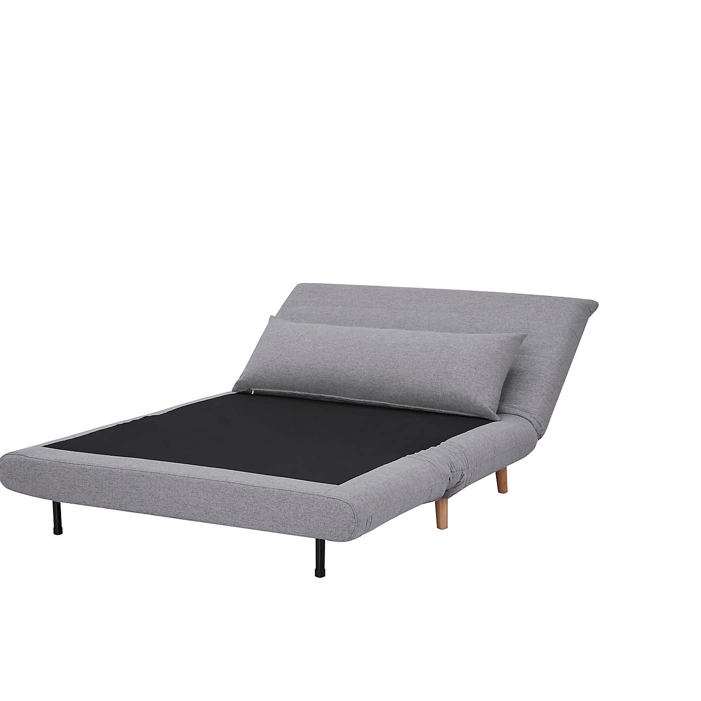 Aria Fabric Compact Double Sofa Bed